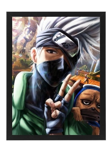 Digital Wall Art Poster Frame Kakashi Hatake 30X40 cm