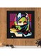 Arabian Woman Pop Art Wall Art Painting Multicolour 30 x 30cm