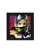 Arabian Woman Pop Art Wall Art Painting Multicolour 30 x 30cm