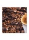 Coffee MDF Wall Art Multicolour 30x30cm