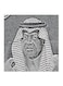 Prince Saud Al Faisal Wall Art Black/White 30x30centimeter