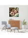 Garlic MDF Wall Art Multicolour 30 X 30