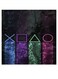 PlayStation Themed Wall Art Blue/Purple/Green 30x30cm