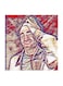 Robert Pattinson MDF Wall Art Multicolour 30x30centimeter