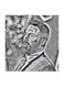 Ben Affleck MDF Wall Art Multicolour 30x30centimeter