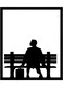 Wall Art Black 20cm