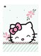 Hello Kitty Printed Decorative Wall Art Plate White/Pink/Green 15x20cm