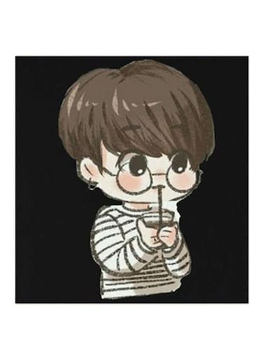 Bts Boy Band MDF Wall Art Multicolour 30x30cm