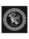 Modern MDF Wall Art Painting Black/White 30x30cm
