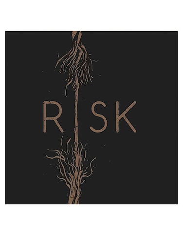 Rick Themed Wall Art Black/Brown 30x30cm