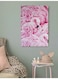 Flamingo Wall Art Multicolour 40x60cm