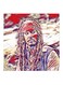 Johnny Depp MDF Wall Art Painting Multicolour 30x30cm