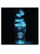 Starbucks Lovers Printed Wall Art Black/Blue 30x30cm