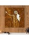 Rabih Saqar Wall Art Painting Brown/White 30 x 30cm