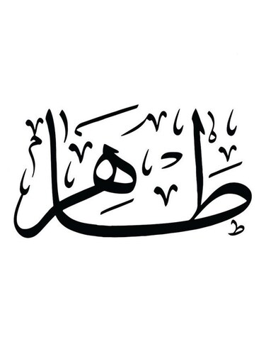 Taher Wooden MDF Wall Art multicolour 30x30cm