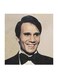 Abdel Halim Hafez MDF Wall Art Multicolour 30x30centimeter