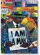 I Am A Man Wall Art Multicolour 40x60cm