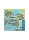 Women Gift MDF Wall Art Multicolour 30x30centimeter