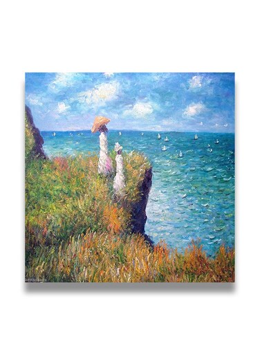 Decorative MDF Wall Art Painting Multicolour 30 x 30cm