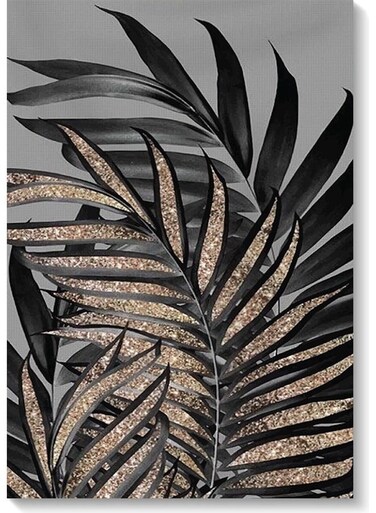 Tree Leaves Wall Art Multicolour 40x60cm