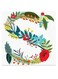 Alphabet S Themed Wall Art Red/Blue/Yellow 30x30cm