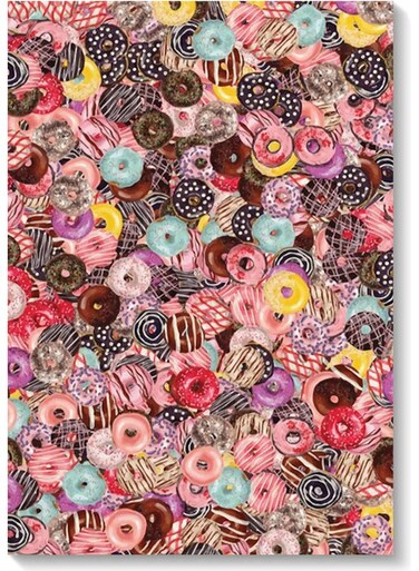 Donuts Lovers Wall Art Multicolour 40x60cm