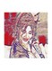 Nancy Ajram MDF Wall Art Multicolour 30x30cm