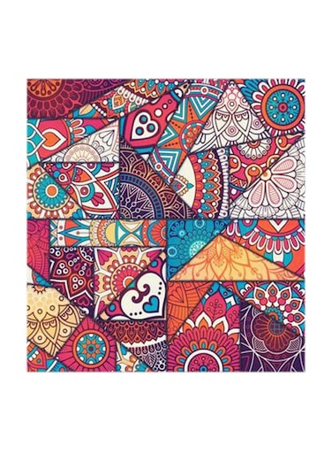 Islamic Art MDF Wall Art Multicolour 30x30cm