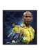 Ronaldo Brazil MDF Wall Art Multicolour 30 X 30cm