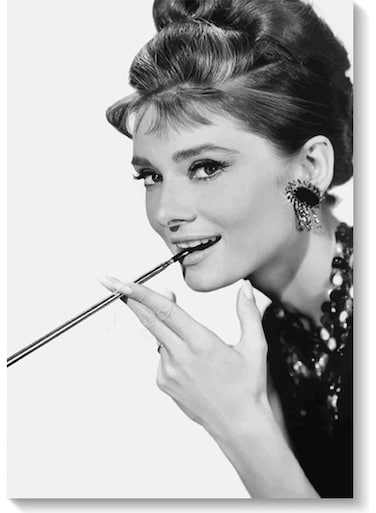 Audrey Hepburn Wall Art Multicolour 40x60cm
