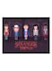 Stranger Things Wallpaper Wall Art Poster Frame 21x30 cm