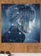 Final Fantasy Themed Printed MDF Wall Art Gray/Blue/Black 30x30cm