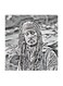 Johnny Depp MDF Wall Art Multicolour 30x30centimeter