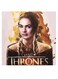 Game Of Thrones Themed Wall Art Beige/Yellow/Brown 30x30cm