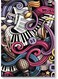 Decorative Wall Art Painting Multicolour 40 x 60cm