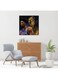 Joel Embiid Basketball Player MDF Wall Art Multicolour 30 X 30cm