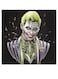 Joker Themed Wall Art Black/Green/Purple 30x30cm