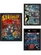 Stranger Things Digital Wall Art Set Of 3 Poster Frames 21x30 cm