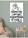 Hang On Let Me Overthink This Wall Art Multicolour 40x60cm