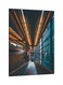 Dowin Side Printed Framed Canvas Wall Art Blue/Yellow/Brown 60x80centimeter