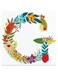 Alphabet G Themed Wall Art Red/Blue/Yellow 30x30cm