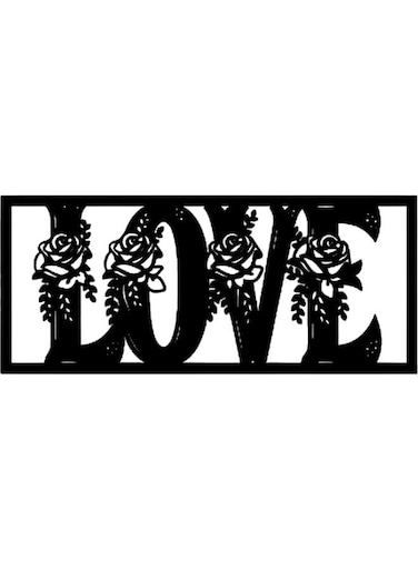Wall Art Black 20cm