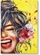 Woman Wall Art Multicolour 40x60cm