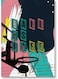 Ball Is Life Printed Wall Art Multicolour 40x60cm