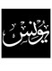 Younis Wall Art Black/White 30x30cm