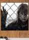Printed MDF Wall Art White/Black/Grey 30x30cm