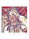 Robert Pattinson MDF Wall Art Multicolour 30x30cm