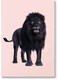 Lion Wall Art Painting Multicolour 40x60cm