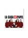 La Casa De Papel Wall Art Painting White/Red/Black 30 x 30centimeter
