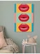 Pop Art Wall Art Multicolour 40x60cm